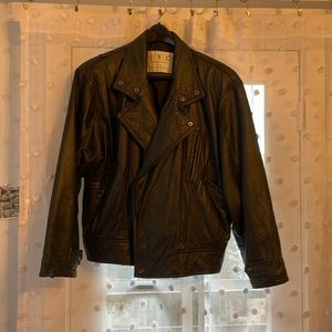 Black INC Leather Jacket